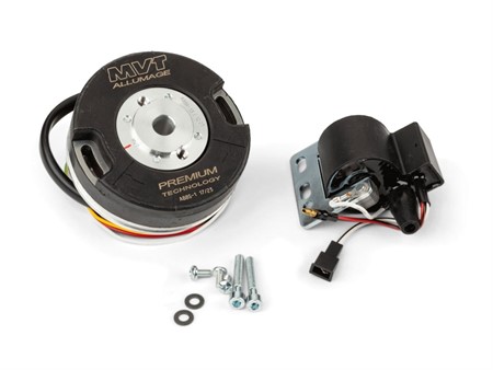 Innenrotorzündung MVT Premium mit 12V Licht 55W, ohne Drehzahlbegrenzer, Puch Maxi - X30 / Sachs