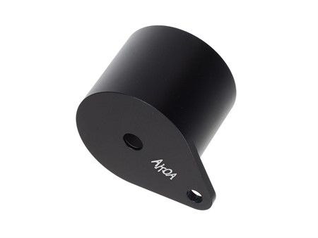 Support de compteur noir Ø 60mm, universel