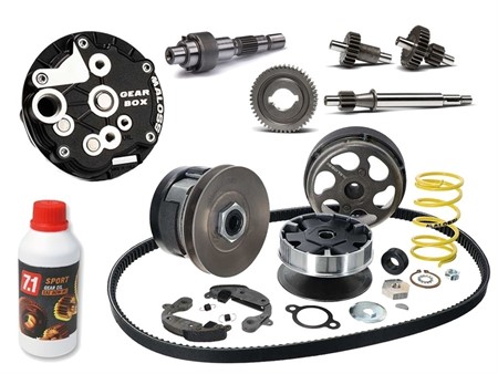 Kit de variation tuning Malossi Piaggio ciao avec transmission 1:13