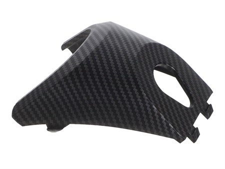 Protection inférieure de serrure look carbone mat, vélomoteurs Piaggio Ciao