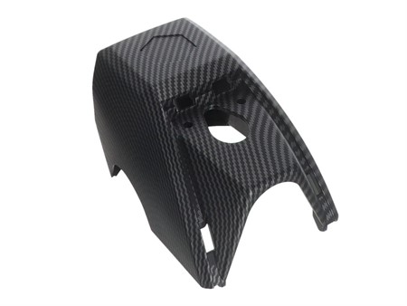 Schlossabdeckung Piaggio Ciao bis Jg. 1998, Carbon-Look matt