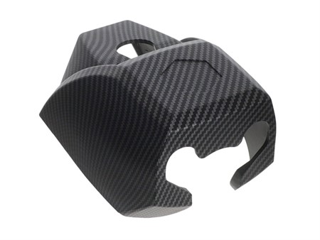 Schlossabdeckung Piaggio Ciao bis Jg. 1998, Carbon-Look matt
