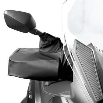 Manchons/gants de guidon fourrés avec rétroviseur Tucano Urbano TARP R334 PRO universelle