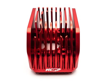 Culasse MCAFH - Arctic Frost Head rouge, fraisé cnc 4 parties, Malossi Big DEPS 4