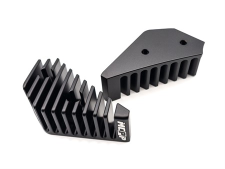 Culasse MCAFH - Arctic Frost Head noir, fraisé cnc 4 parties, Malossi Big DEPS 4
