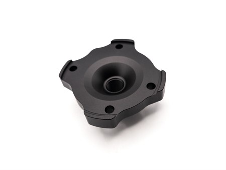 Culasse MCAFH - Arctic Frost Head noir, fraisé cnc 4 parties, Malossi Big DEPS 4