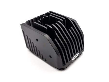 Culasse MCAFH - Arctic Frost Head noir, fraisé cnc 4 parties, Malossi Big DEPS 4