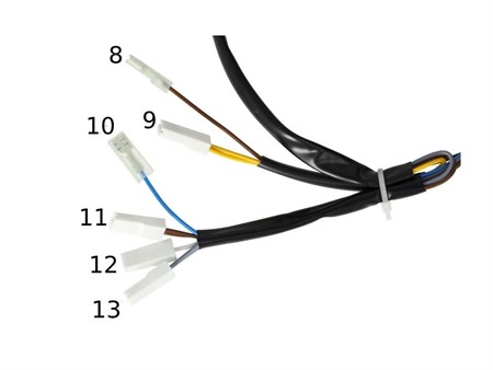 Faiseau/Arbre de cable, vélomoteurs Tomos A35, avec câble de feu arrière et de feu stop.
