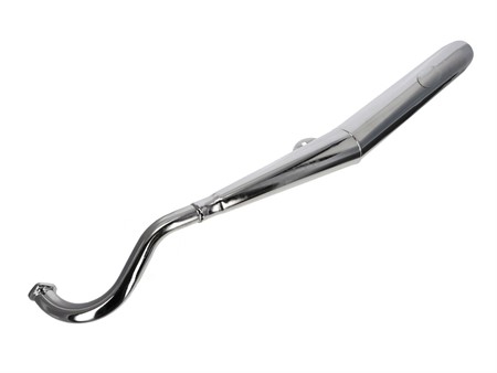 Auspuff Bullet zu Puch Maxi / X30, extra leise (chrom)