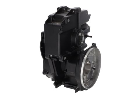 Motorgehäuse Akoa Puch E50 Kickstarter, 4 Lager ,,BLACK EDITION‘‘