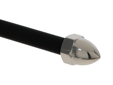 Écrou à pointu M11mm « BULLIT » chromé