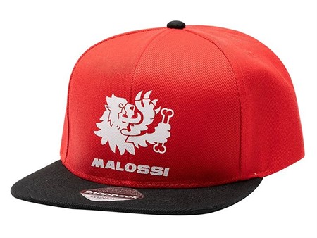 Cap MALOSSI Snapback rot / weiss Cap MALOSSI Snapback rot / weiss