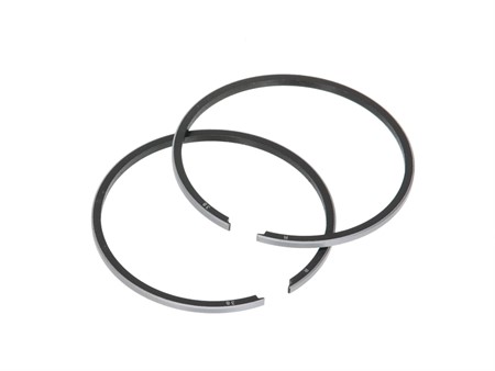 Segments de piston Akoa Ø 38 x 1,5 mm acier chromés vélomoteur Puch (paire)