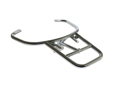 Gepäckträger hinten / Top-Case Halterung original, Piaggio Vespa LX / LXV / S, chrom Gepäckträger hinten / Top-Case Halterung original, Piaggio Vespa LX / LXV / S, chrom