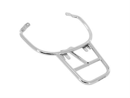 Porte-bagages arrière / Support Top-Case d'origine, Piaggio Vespa Primavera / Sprint / Elettrica, chromé Porte-bagages arrière / Support Top-Case d'origine, Piaggio Vespa Primavera / Sprint / Elettrica, chromé