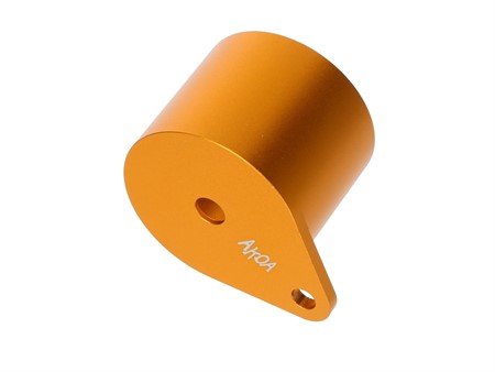 Tachohalterung gold eloxiert, Ø 60mm, universal