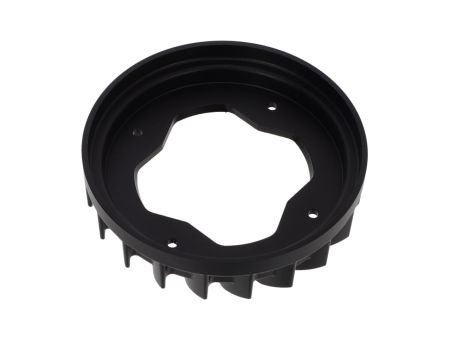 Lüfterrad CNC, Alu schwarz Minarelli V1 (108)