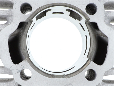 Kit cylindre Polini alu V2 65cc 43,5mm avec culasse, vélomoteurs Puch
