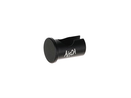 Logement de câble / Embout adatateur de câble levier type Magura alu CNC noir, divers vélomoteurs