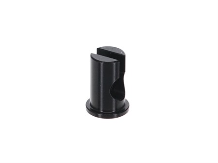Logement de câble / Embout adatateur de câble levier type Magura alu CNC noir, divers vélomoteurs