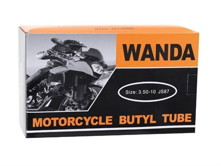 Schlauch Wanda 3.50x10 oder 4.00x10 oder 110/80-10 Ventil 90°