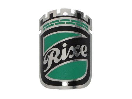 Rixe Emblem (Steuerrohr) gebogen NOS