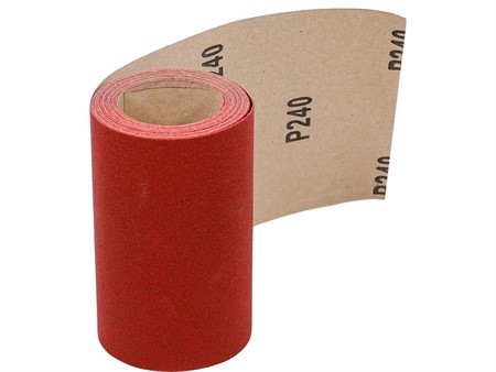 Schleifpapier Rolle 115 mm x 5 m Körnung 240