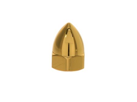 Écrou pointu M10.5x1mm «BULLIT» or Écrou pointu M10.5x1mm «BULLIT» or