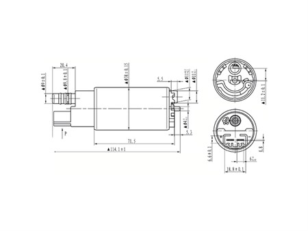 Benzinpumpe RMS für BMW, Kawasaki, Suzuki, SYM Modelle