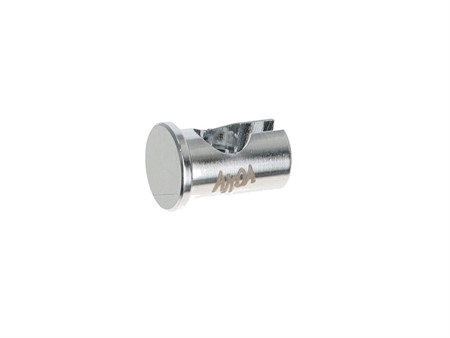 Logement de câble / Embout adatateur de câble levier type Magura alu CNC chromé, divers vélomoteurs