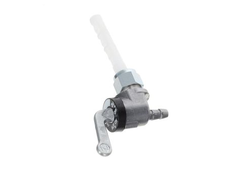 Robinet d'essence Karcoma M12x1mm 90° vers l'arrière (alu moulé), universel vélomoteurs