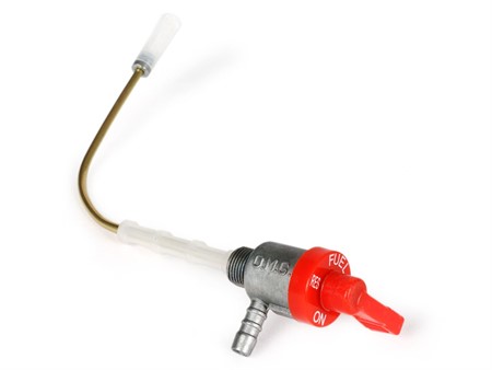Robinet d'essence OMG rouge M12x1mm, Piaggio Ciao Robinet d'essence OMG rouge M12x1mm, Piaggio Ciao