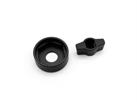 Couvercle de robinet d'essence avec levier CNC, pour robinet d'essence OMG, Piaggio Ciao P / PX / SC