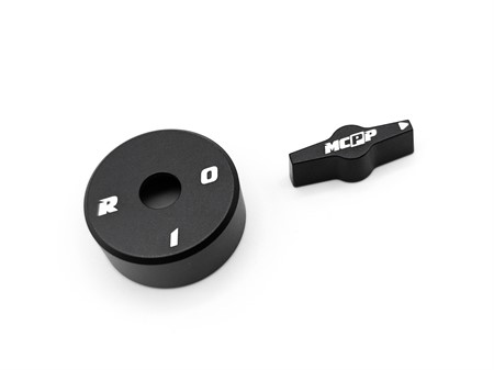 Couvercle de robinet d'essence avec levier CNC, pour robinet d'essence OMG, Piaggio Ciao Mix / C24 / C31