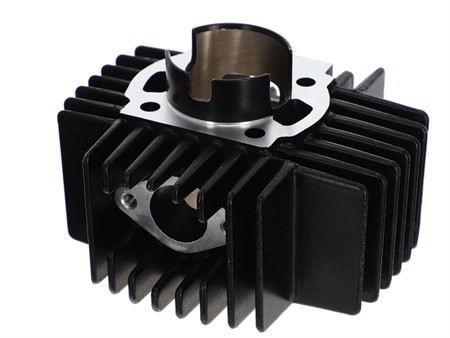 Kit cylindre AKOA Tuning 65cc 44mm black edition, avec culasse, CH12 extérieur 100% original, vélomoteurs Puch
