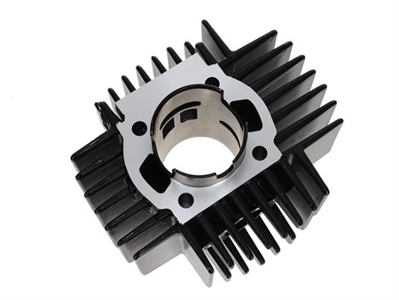 Kit cylindre AKOA Tuning 65cc 44mm "black edition", avec culasse, CH12 extérieur 100% original, vélomoteurs Puch