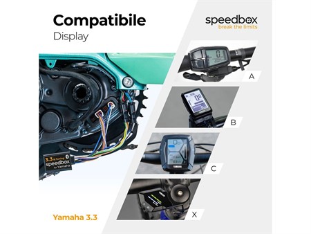 Boitier E-Bike SpeedBox 3.3 B.Tuning pour Yamaha PW-X3, PW-S2, PW-XM