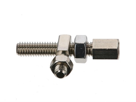 Stellschraube mit Befestigungsschraube M6x40 mm