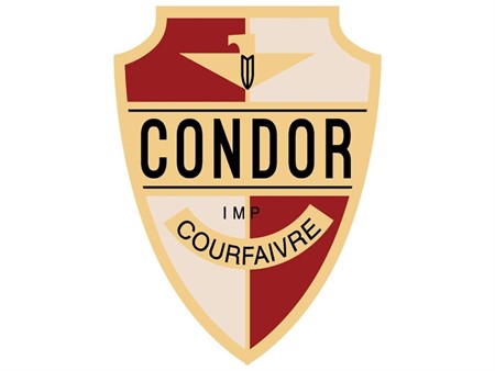Puch Condor Courfaivre Aufkleber «Steuerrohr»