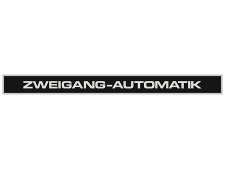 Autocollant ZWEIGANG-AUTOMATIK Sachs Cross 623 «255x23» Autocollant ZWEIGANG-AUTOMATIK Sachs Cross 623 «255x23»