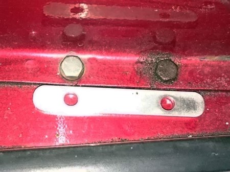 Ständer Verstrebung / Verstärkung Vespa PX, T5, LML