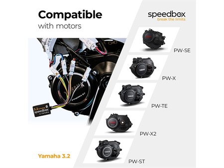 Tuningmodul E-Bike SpeedBox 3.2 für Yamaha (PW-X, SE, TE, X2, ST)