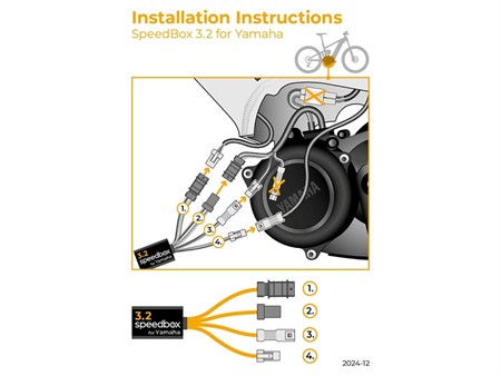 Tuningmodul E-Bike SpeedBox 3.2 für Yamaha (PW-X, SE, TE, X2, ST)