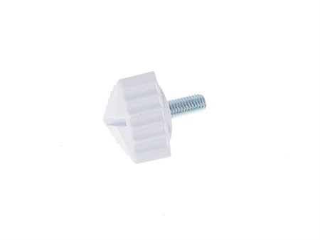 Seitenschutzschraube Puch 1A-Qualität, Weiss - 13 mm Seitenschutzschraube Puch 1A-Qualität, Weiss - 13 mm