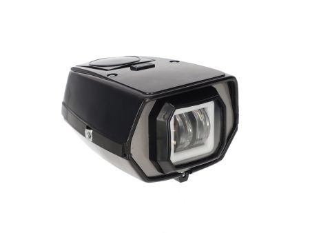 Module insert à Led's pour phare rectanuglaire, vélomoteurs Puch / Sachs / universel (Versión metálica)