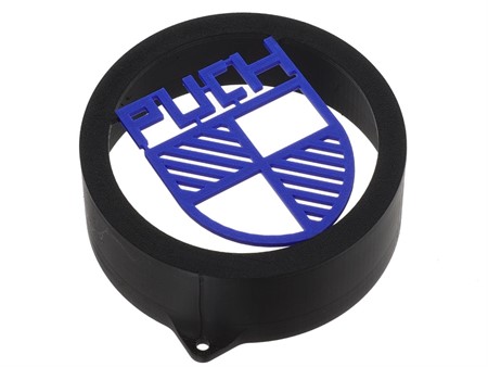 Couvercle d'allumage Puch E50 noir / bleu (impression 3D) Couvercle d'allumage Puch E50 noir / bleu (impression 3D)