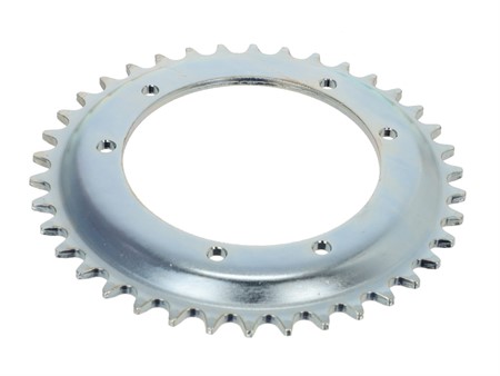 Couronne ESJOT 39 dents zinguée, vélomoteurs Puch Maxi, X30