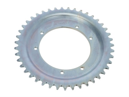 Couronne ESJOT 43 dents zinguée, vélomoteurs Puch Maxi, X30