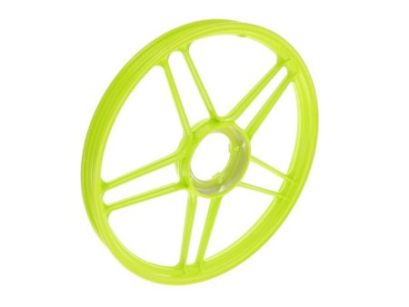 Felge Hinterrad / Vorderrad 17" Guss Puch neon grün (Grimeca / Leleu)