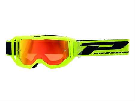 Crossbrille ProGrip 3300 FL Atzaki Gelb / Orange - Rot verspiegelt